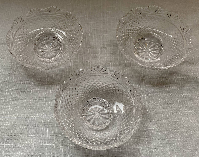 Victorian Silver Plated & Cut Glass Centrepiece with Mirrored Plateau. Henry Wilkinson & Co. of Sheffield, circa 1850 - 1870.