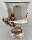 Late Georgian Old Sheffield Plate Campana Form Wine Cooler, circa 1820 - 1840.