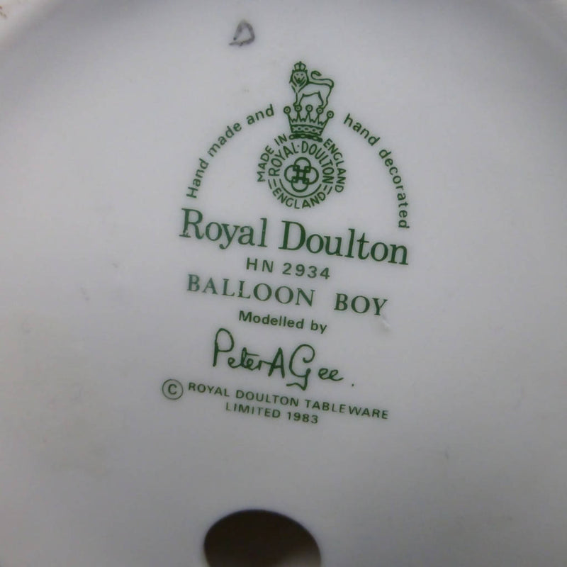 Royal Doulton Figurine - Balloon Boy HN2934