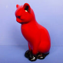 Royal Doulton Flambe Cat HN109