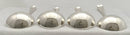 Georgian, George III, Set of Four Silver Sauce Ladles. London 1802 William Sumner I. 5 troy ounces.