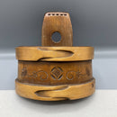 Vintage Scandinavian folk art box
