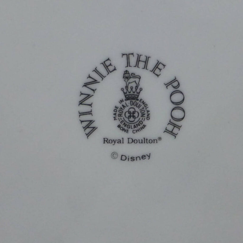 Royal Doulton Winnie The Pooh Christening Plate