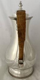 Georgian, George III, Old Sheffield Plate Hot Water Jug, circa 1770 - 1800.