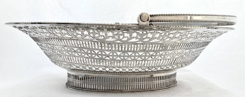 Georgian, George III, Silver Basket. London 1781. 23 troy ounces.