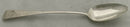Georgian, George III, Silver Basting Spoon. London 1814 George Day. 3.1 troy ounces.