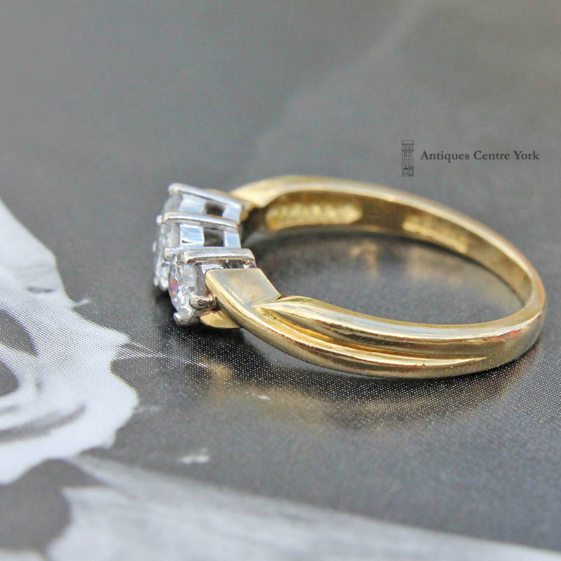 18ct Diamond 0.50ct Three Stone Ring