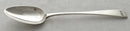 Georgian, George IV, Silver Basting Spoon. London 1822 Solomon Royes. 4.2 troy ounces.