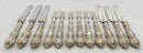 Victorian Silver Dessert Service for Six. Birmingham 1871 Hilliard & Thomason.