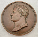 Early 19th Century Bronze Medal of Napoleon and The Baptism of The King of Rome.