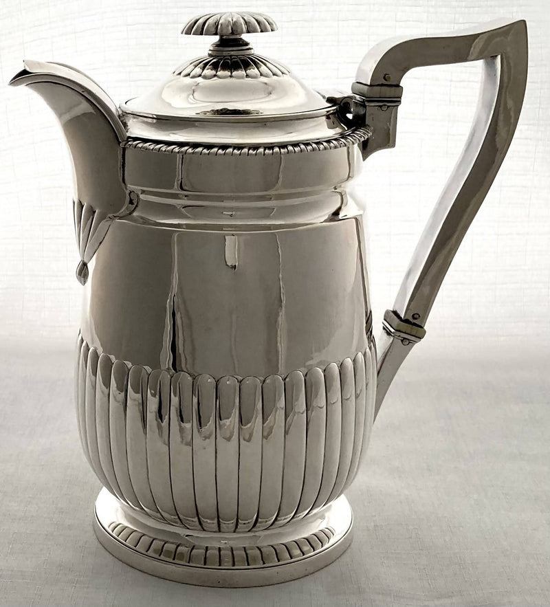 Georgian, George III, silver coffee biggin. London 1815 Rebecca Emes & Edward Barnard I. 23 troy ounces..