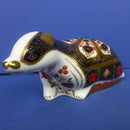 Royal Crown Derby Paperweight - Old Imari Badger (Boxed)