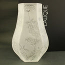 New Lalique: "Ombelles" large clear vase