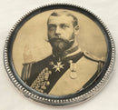 Pair of Victorian Silver Framed Photographs of the Prince of Wales & Prince George. Chester 1900 James Deakin & Sons.