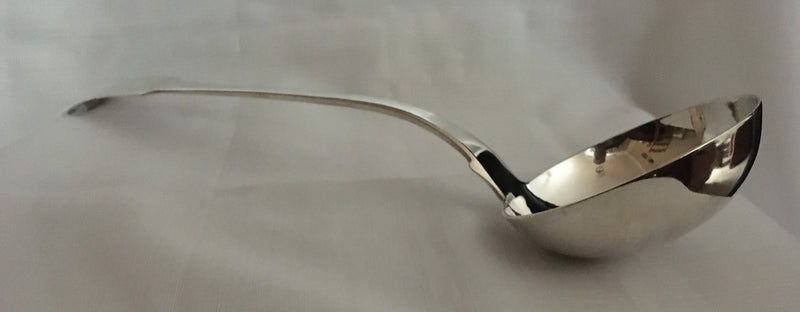 William IV Scottish silver soup ladle. Glasgow 1832 John McKell. 8 troy ounces.