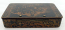 A Napoleon Bonaparte Penwork Snuff Box, circa 1830.