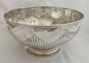 Robert Garrard, Crown Goldsmith, silver punch bowl. London 1849. 60 troy ounces