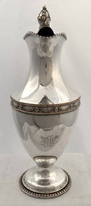 Georgian, George III, Old Sheffield Plate Claret Jug, circa 1780.