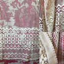 Roseann Arts & Crafts pure cotton ecru lace panel new old stock 100”/36”