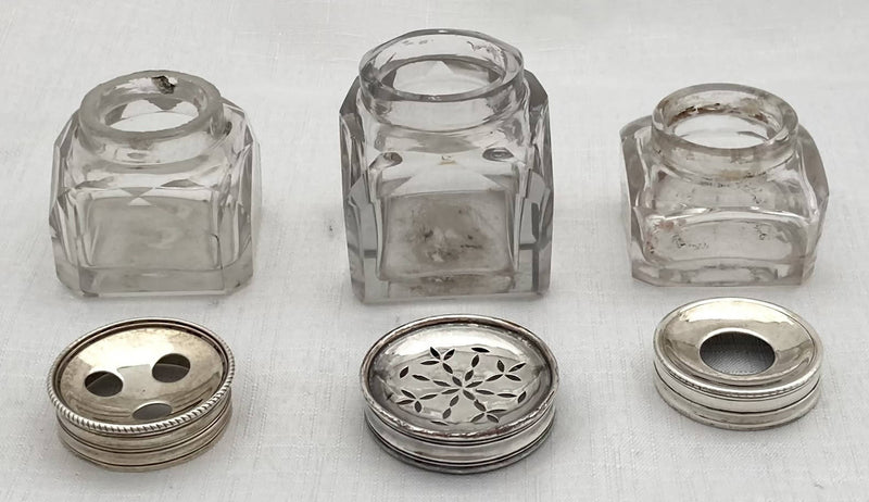 Silver Plate on Copper Inkstand.