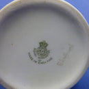 Royal Worcester Barrel Dish Chaffinch Signed By William Powell C1929