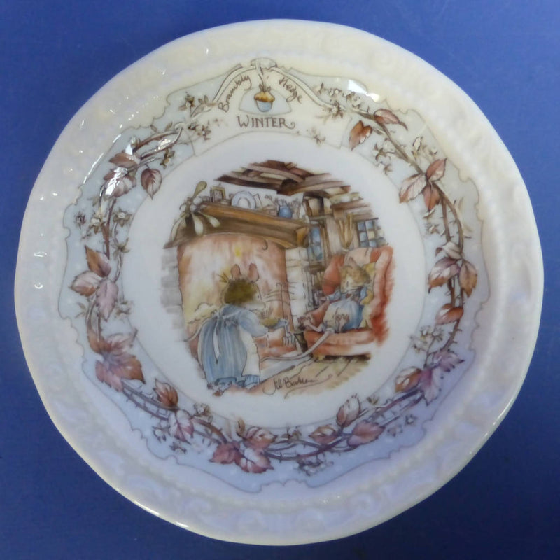 Royal Doulton Brambly Hedge Coaster Winter