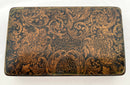 A Napoleon Bonaparte Penwork Snuff Box, circa 1830.