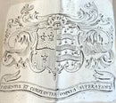 Georgian, George IV, Pair of Old Sheffield Plate Armorial Wine Coolers. Blagden, Hodgson & Co, Sheffield circa 1820.