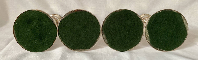 William IV Period Set of Four Old Sheffield Plate Candlesticks, circa 1830.