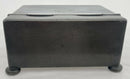 Georgian, George III, Crested Pewter Tobacco Box, circa 1805.
