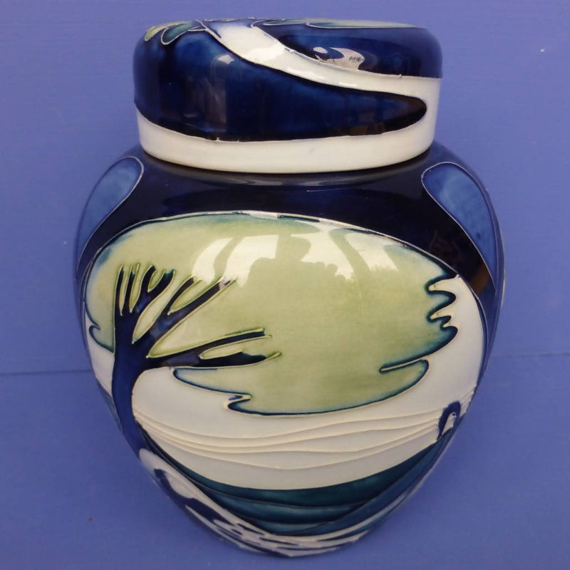 Moorcroft Knypersley Ginger Jar By Emma Bossons