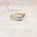 1980's 9ct Diamond Solitaire Ring