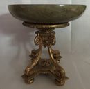 Regency style gilt metal and onyx centrepiece, circa 1920's.