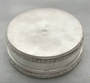 French Silver Plated Box Depicting a Nurse Attending a French Soldier of The Great War.
