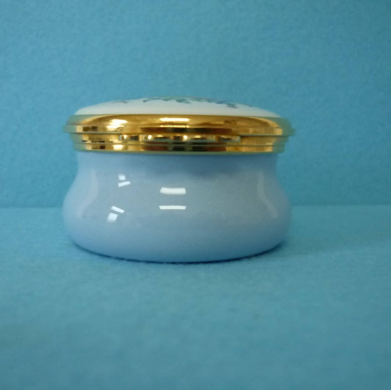 A Kingsley Enamels Trinket Pot with Floral Design