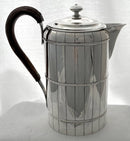 Georgian, George III, Silver "Coopered Barrel" Coffee Biggin. London 1796 John Touliet. 16 troy ounces.