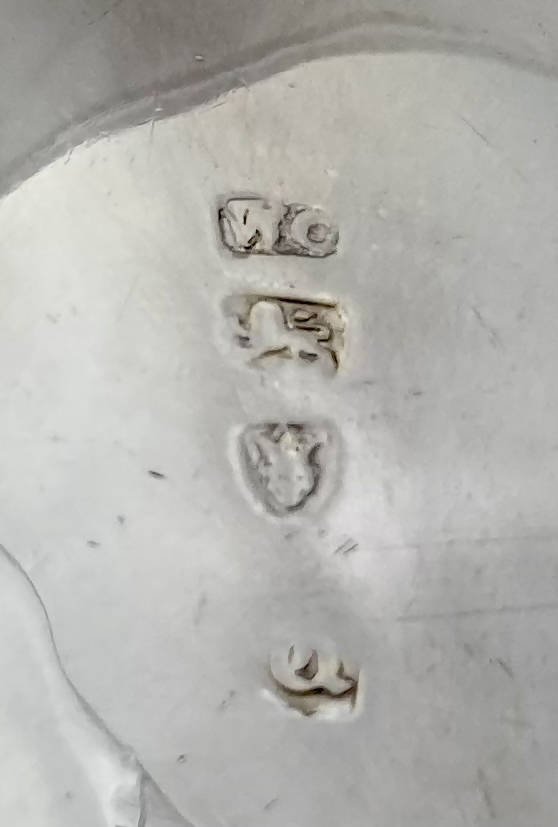 Georgian, George III, Pair of Silver Sauce Boats. London 1771 William Cattell. 9 troy ounces.
