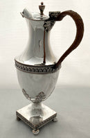 A Georgian, George III, Old Sheffield Plate Claret Jug, circa 1770 - 1780.