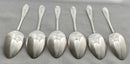 Georgian, George III, Six Scottish Silver Tablespoons. Edinburgh 1799 Francis Howden. 11 troy ounces.