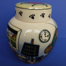 Moorcroft Limited Edition Ginger Jar - Daddy Wouldn't Buy Me A Bow Wow By Nicola Slaney