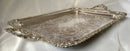 Georgian, George IV period, Sheffield Plated twin handled serving tray. Circa 1830.