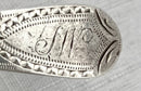 Georgian, George II, Six Silver Teaspoons. London 1793 Solomon Hougham. 2 troy ounces.