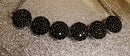 New Pave Set Boi Ploi Black Spinel Bolo Bracelet in Platinum Overlay Sterling Silver - 6.750 Ct