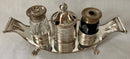 Georgian, George III, Old Sheffield Plate inkstand, circa 1800.