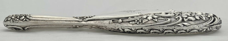 Edwardian Silver Hand Mirror. Sheffield 1904 Walker & Hall.