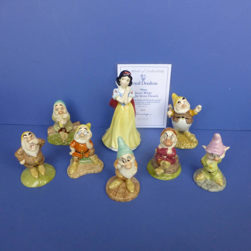 Royal Doulton Limited Edition Snow White and The Seven Dwarfs (Boxed)