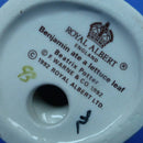 Royal Albert Beatrix Potter Figurine - Benjamin Bunny Ate A Lettuce Leaf - Boxed