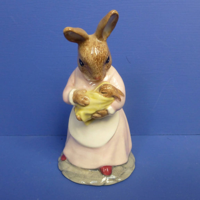 Royal Doulton Bunnykins Figurine - Mother and Baby Bunnykins DB167 (Boxed)