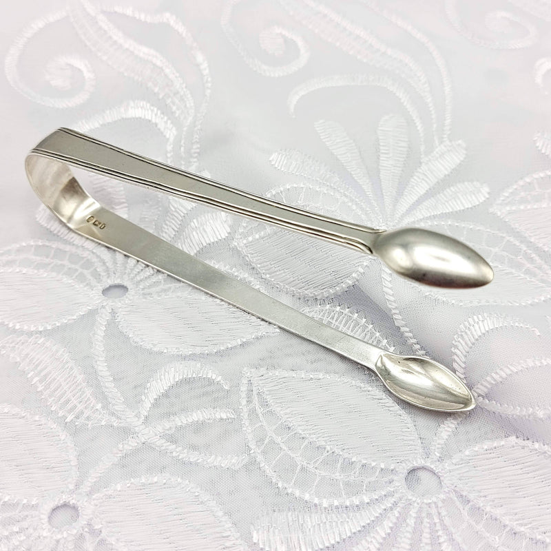 George lll Silver Sugar Tongs - London 1792