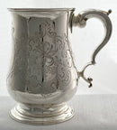 Georgian, George III, Silver Tankard. London 1773 John Dare. 9.2 troy ounces.